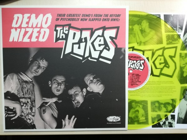 PUKES - Demonized LP ltd. lime