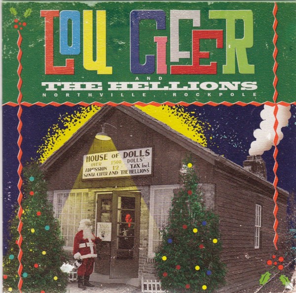 LOU CIFER AND THE HELLIONS - Naughty Santa 7" ltd.