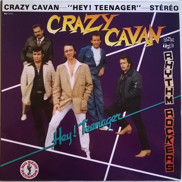 CRAZY CAVAN N THE RHYTHM ROCKERS - Hey Teenager! LP 2nd Hand