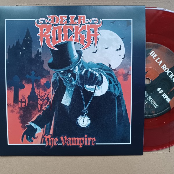 DE LA ROCKA - The Vampire 7" RED ltd.