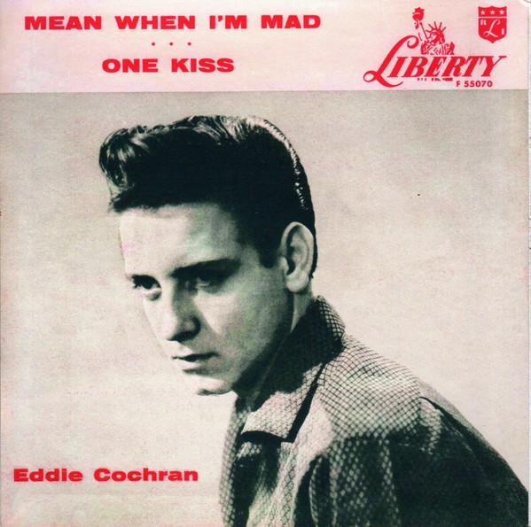EDDIE COCHRAN - Mean When I'm Mad 7" 2nd Hand