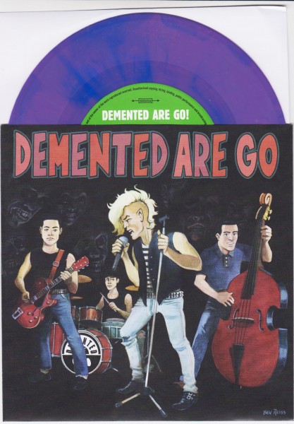 DEMENTED ARE GO - Rubber Rock 7" LILAC ltd.