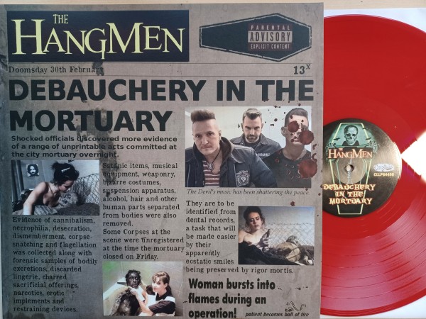 HANGMEN - Debauchery In The Mortuary LP red ltd.