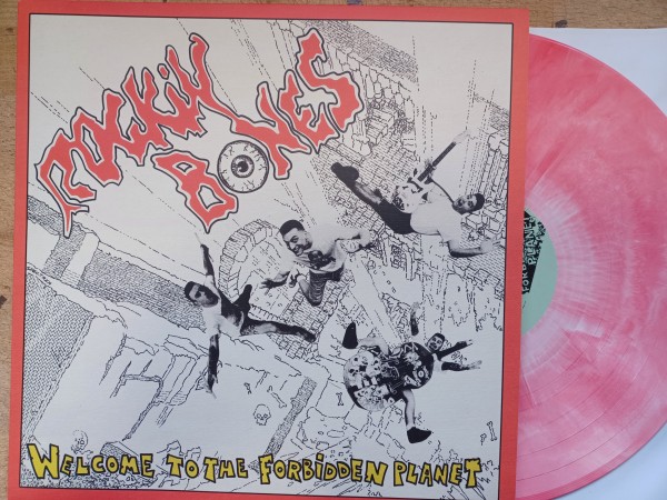 ROCKIN' BONES - Welcome To The Forbidden Planet LP col. mix ltd.!
