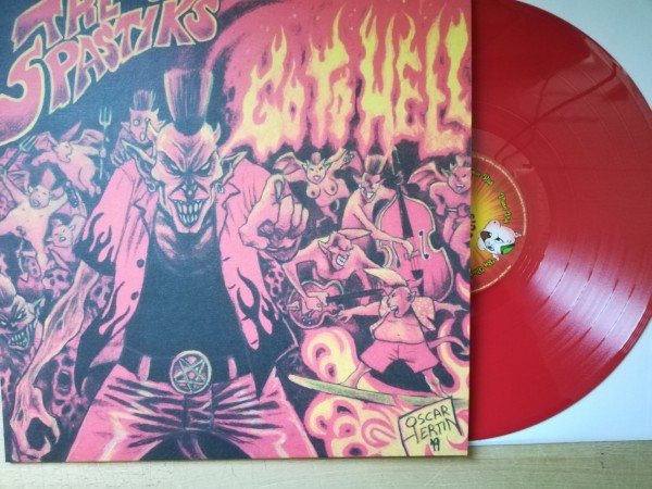 SPASTIKS - Go To Hell 12"MLP red ltd.