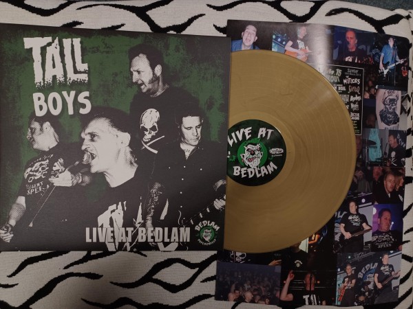 TALL BOYS - Live At Bedlam LP ltd. gold