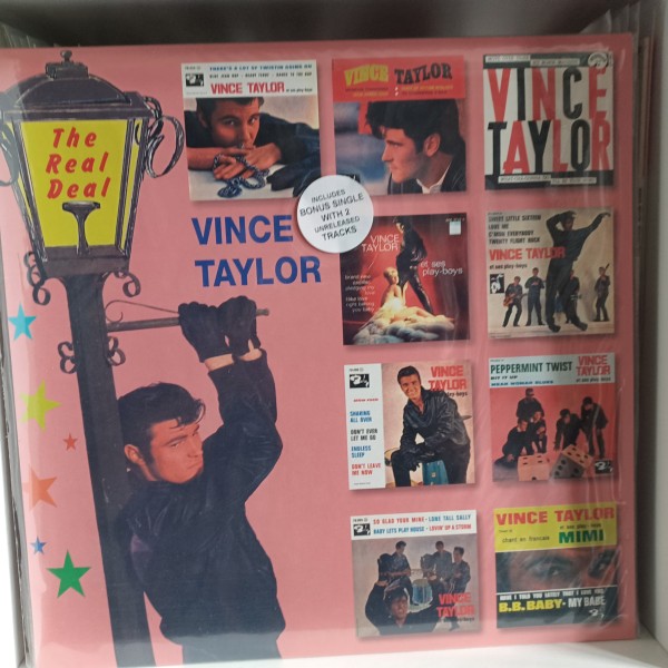VINCE TAYLOR - The Real Deal LP 2nd Hand