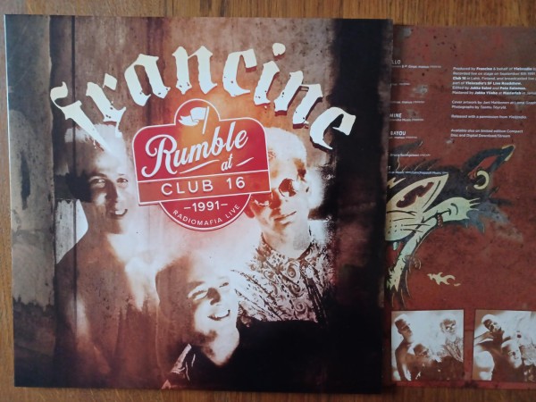 FRANCINE - Rumble At Club 16 - 1991 - LP