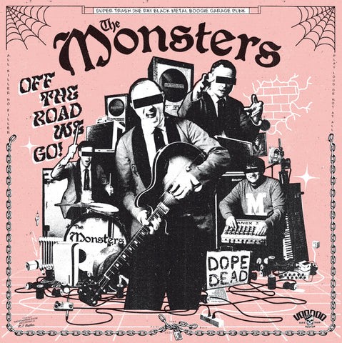 MONSTERS - Off The Road We Go LP