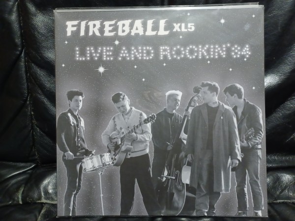 FIREBALL XL5 - Live And Rockin' 84 LP ltd.alt. cover