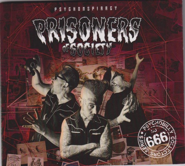 PRISONERS OF SOCIETY - Psychonspiracy CD