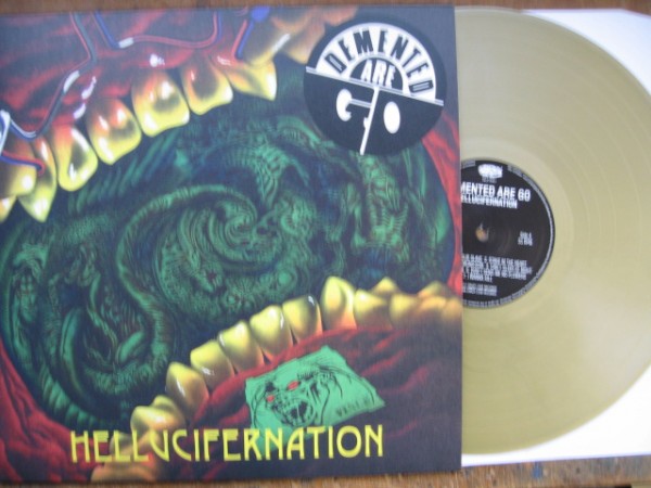 DEMENTED ARE GO - Hellucifernation LP ltd. golden Vinyl