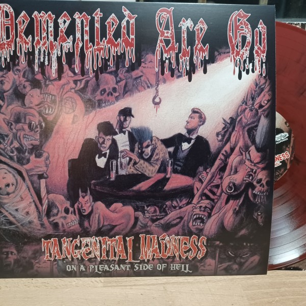 DEMENTED ARE GO - Tangenital Madness On A Pleasant Side Of Hell LP RED BLACK ltd.