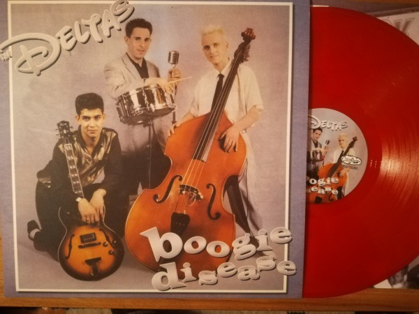DELTAS - Boogie Disease LP red ltd.