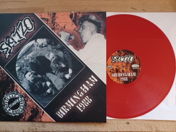 SKITZO - Birmingham 1988 LP red ltd.