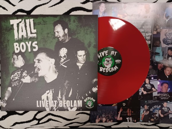 TALL BOYS - Live At Bedlam LP ltd. red