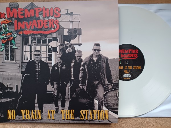 MEMPHIS INVADERS - No Train At The Station LP ltd. white