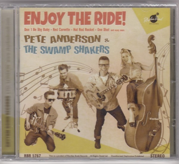PETE ANDERSON & THE SWAMP SHAKERS- Enjoy The Ride CD