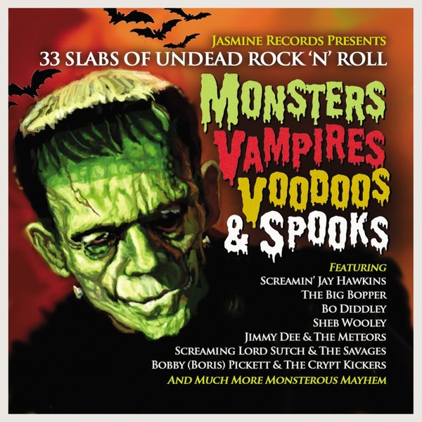 V.A. - Monsters, Vampires, Voodoos & Spooks CD