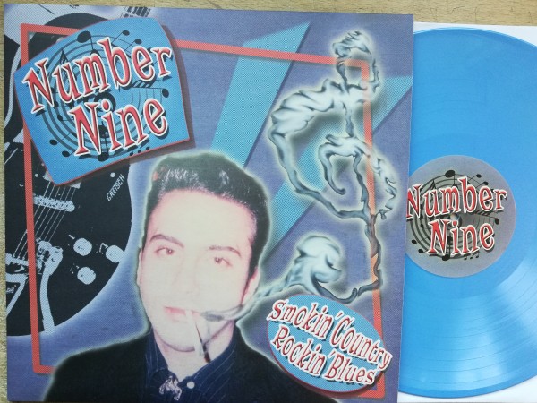 NUMBER NINE - Smokin' Country Rockin' Blues LP ltd. light blue