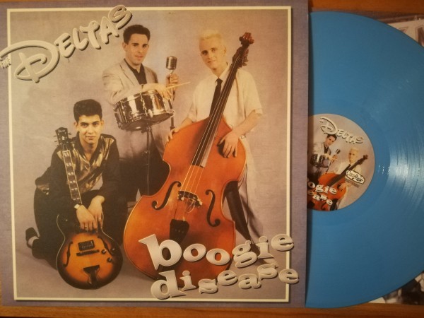 DELTAS - Boogie Disease LP blue ltd.