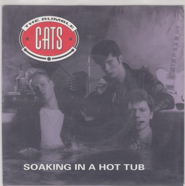 RUMBLE CATS - Soakin A Hot Tub 7" 2nd Hand
