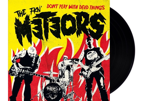 METEORS - Don't Play With Dead Things 7" BLACK