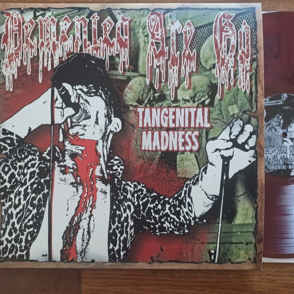 DEMENTED ARE GO - Tangenital Madness LP RED BLACK ltd.