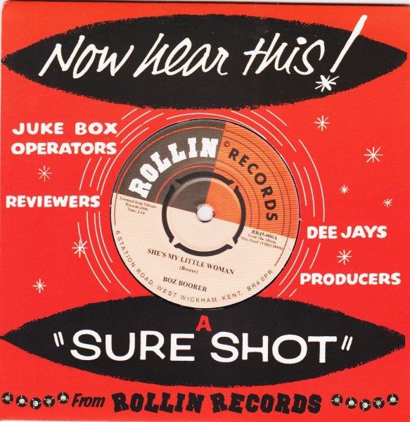 BOZ BOORER - She's My Little Woman 7"