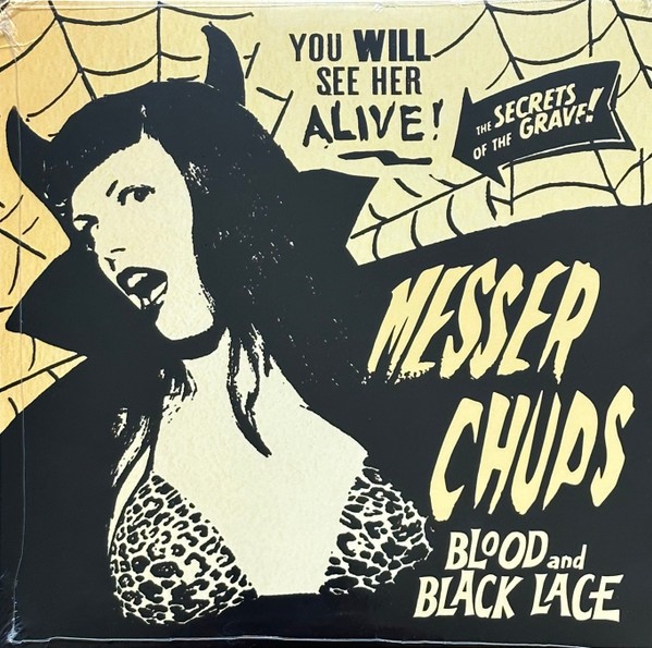 MESSER CHUPS - Blood And Black Lace 7"EP ltd