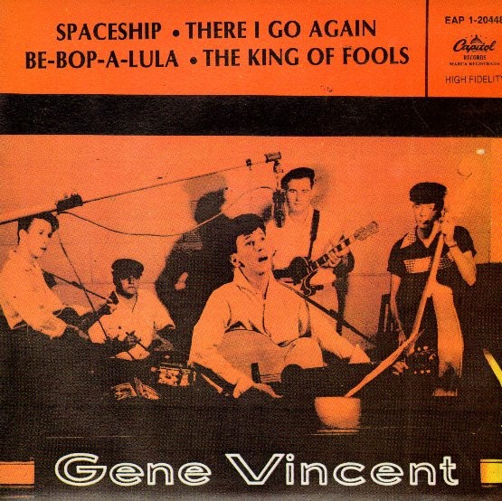 GENE VINCENT - Spaceship 7"EP 2nd Hand