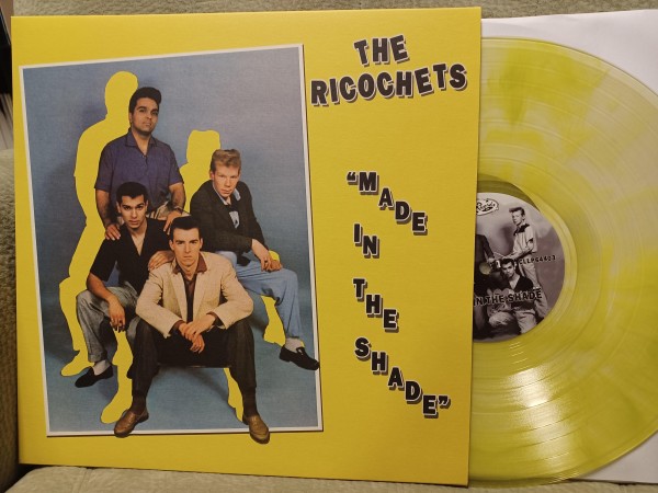 RICOCHETS - Made In The Shade LP ltd. CLEAR with YELLOW