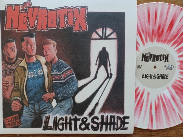 NEVROTIX - Light & Shade LP ltd. red/white splatter