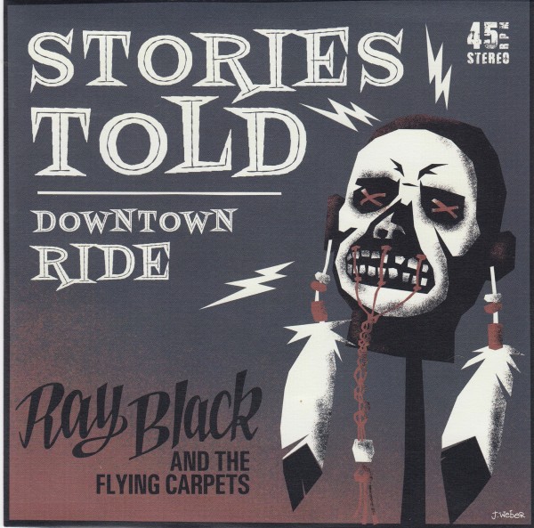 RAY BLACK & THE FLYING CARPETS - Stories Told 7" ltd.