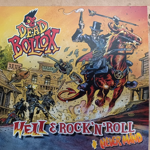 DEAD BOLLOX - Hell & Rock'n'Roll / Never Mind LP black