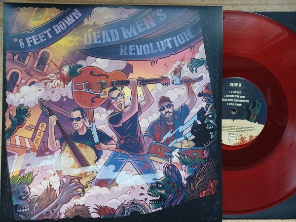 6 FEET DOWN - Dead Men's Revolution 12" MLP ltd.