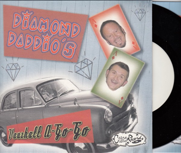 DIAMOND DADDIO'S - Vauxhall A-Go-Go 7"EP test pressing