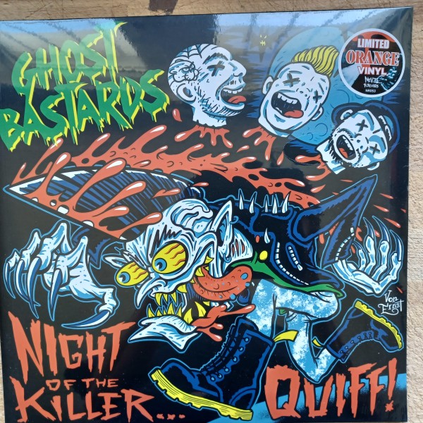 GHOST BASTARDS - Night Of The Killer Quiff LP orange ltd.
