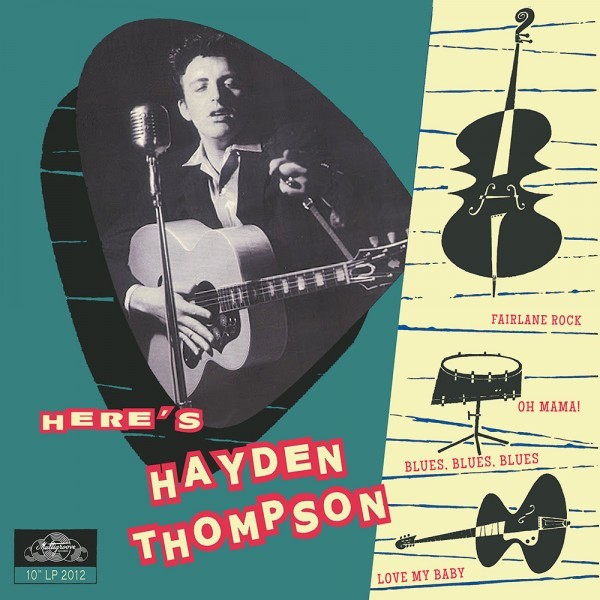 HAYDEN THOMPSON - Here's Hayden Thompson 10"LP 2nd Hand