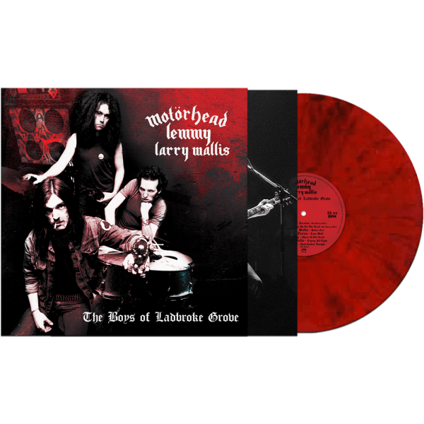 Motörhead, Lemmy, Larry Wallis – The Boys of Ladbroke Grove LP RED