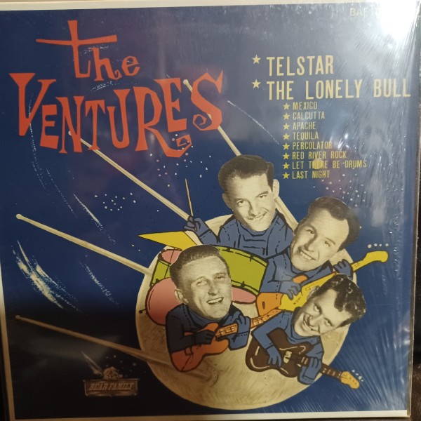 VENTURES - Play Telstar-The Lonely Bull 10"LP 2nd Hand