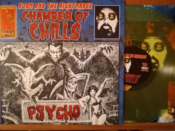 NORM AND THE NIGHTMAREZ - Chamber Of Chills LP yellow ltd.