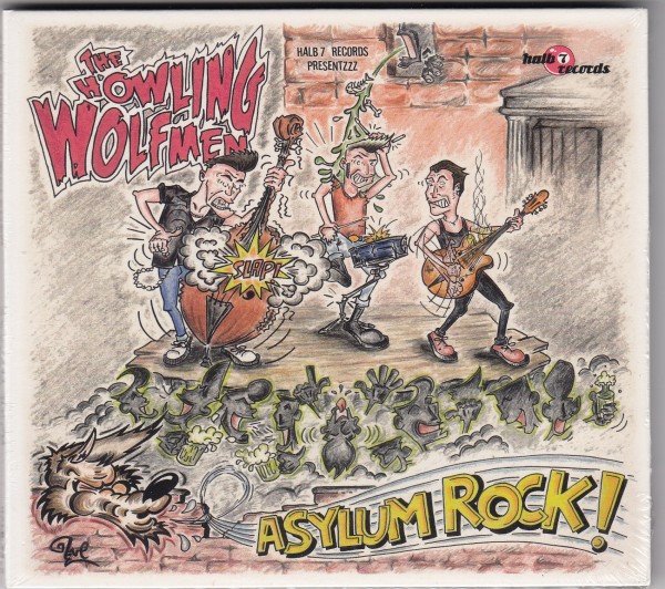 HOWLING WOLFMEN - Asylum Rock CD