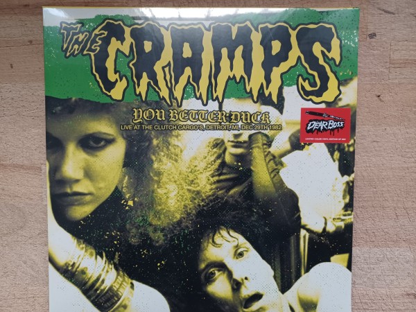 CRAMPS - You Better Duck LP ltd.