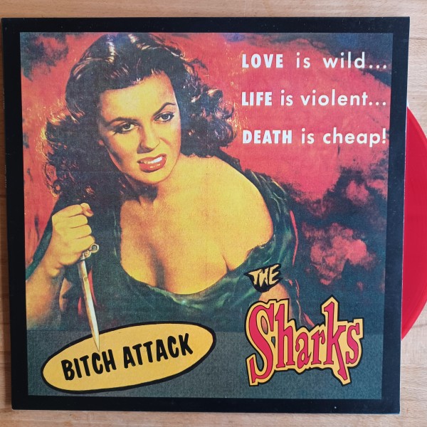 SHARKS - Bich Attack 12"EP 2nd Hand
