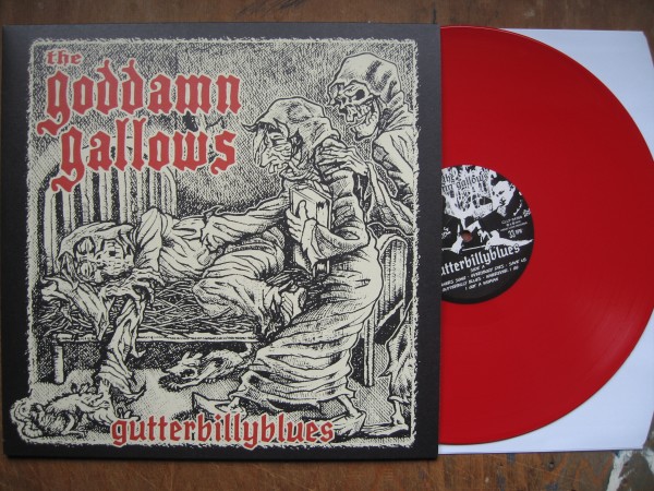 GODDAMN GALLOWS - Gutterbillyblues LP red. vinyl ltd.
