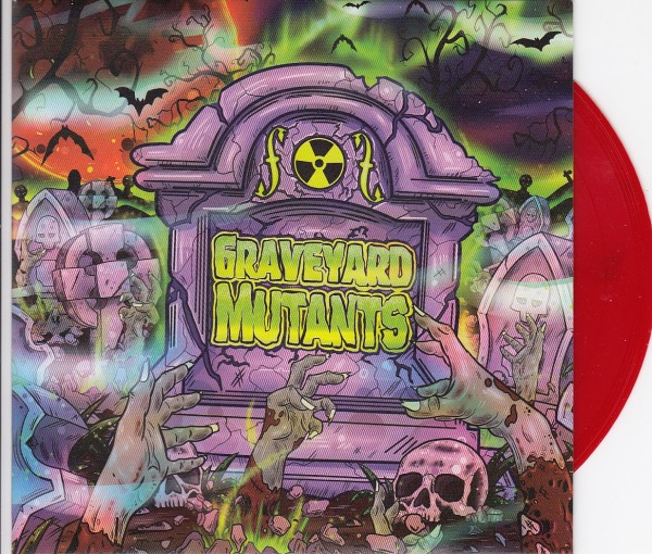 GRAVEYARD MUTANTS - Afterlife Love Machine 7"EP ltd. red
