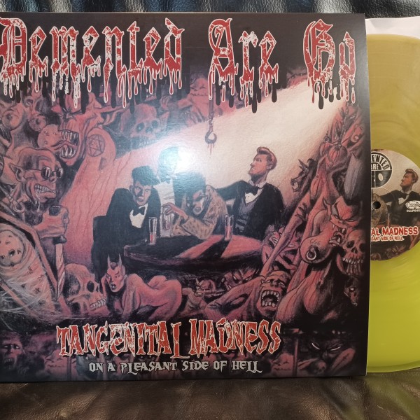 DEMENTED ARE GO - Tangenital Madness On A Pleasant Side Of Hell LP LIME NEON ltd.
