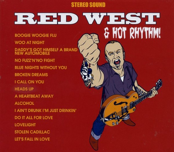 RED WEST & HOT RHYTHM - Same CD