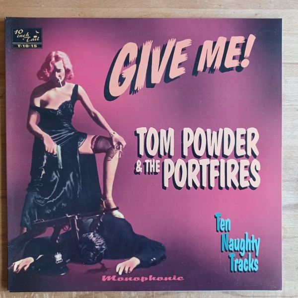 TOM POWDER & THE PORTFIRES - Ten Naughty Tracks 10"LP 2nd Hand